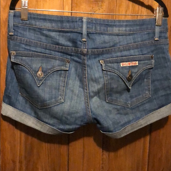 Hudson Cuffed Jean Shorts - Picture 3 of 4